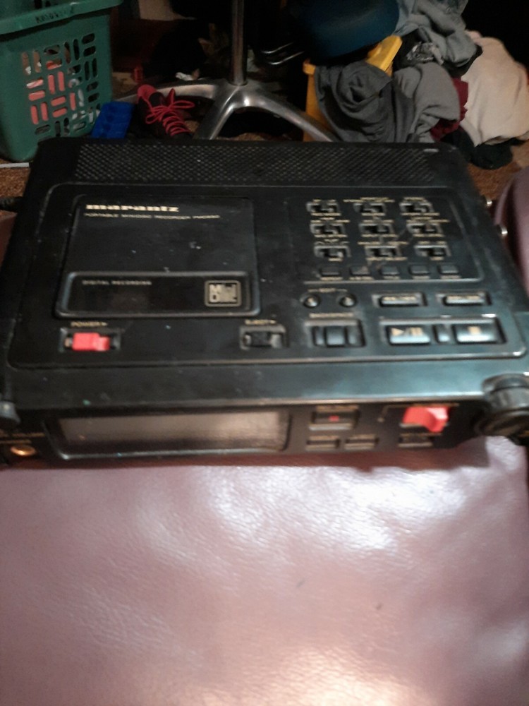 portable mini disc player recorder