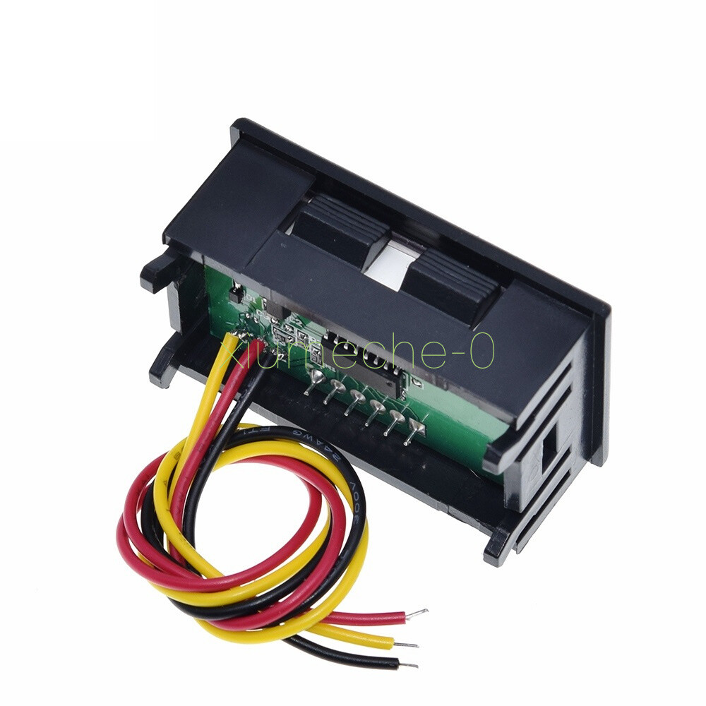 Green DC 0-100V LED Digital Display Voltmeter LED Voltage Panel Meter