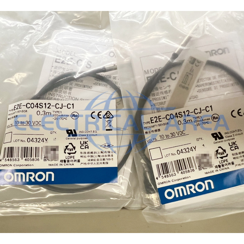 1PC New Omron E2E-C04S12-CJ-C1 Proximity switch Sensor Fast Delivery