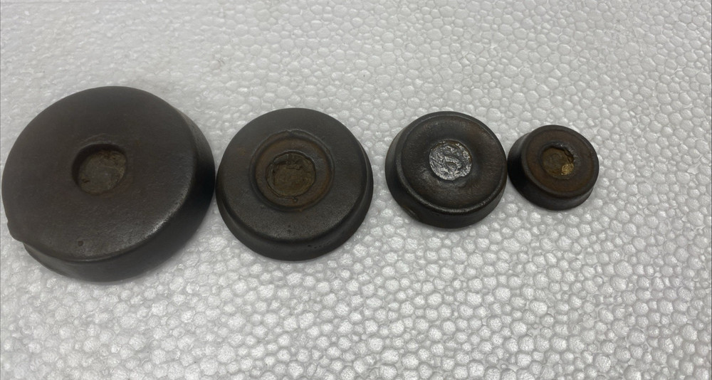 Antique Country Store Weights Stackable 2, 4, 8, 1 DW-14