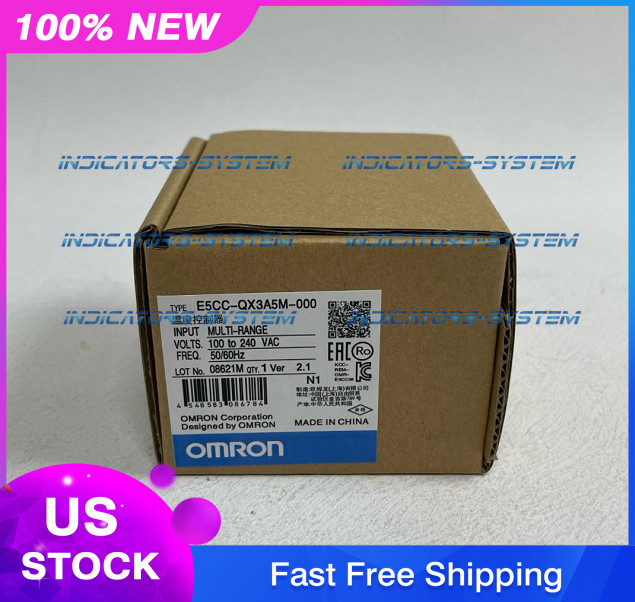 1PCS NEW Omron E5CC-QX3A5M-000 digital temperature controller