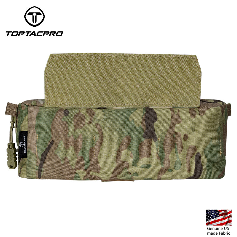 TOPTACPRO Tactical Dump Pouch Ferro Style Drop Pouch Hook&Loop D3 JPC FCPC MK4