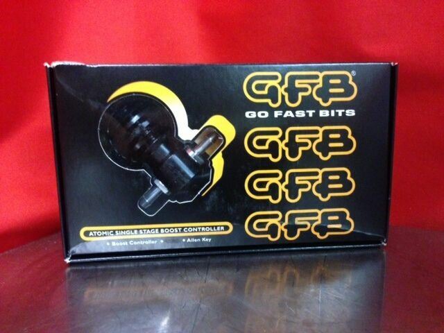 Go Fast Bits Manual Boost Controller Atomic Single Stage GFB 3001 Black