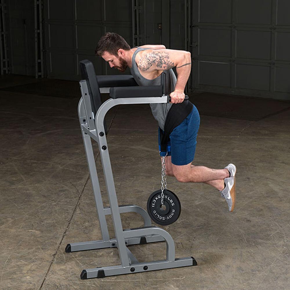 Body Solid Vertical Knee Raise Dip Ab Station GVKR60
