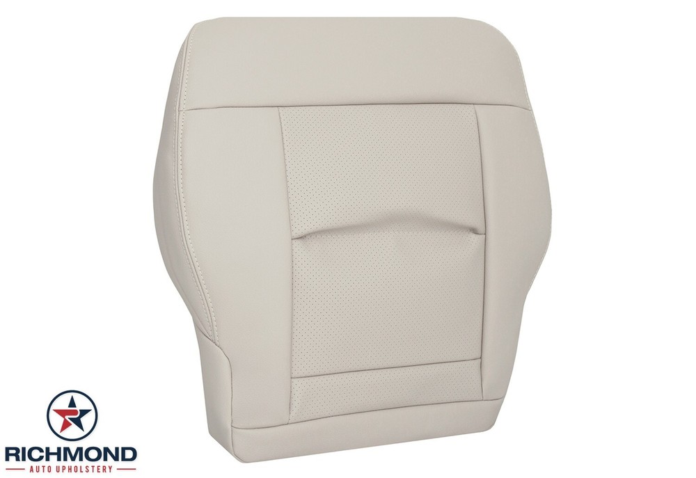 2015 2016 Benz E-Class - Driver Side Bottom Replacement Leather Seat Cover Tan