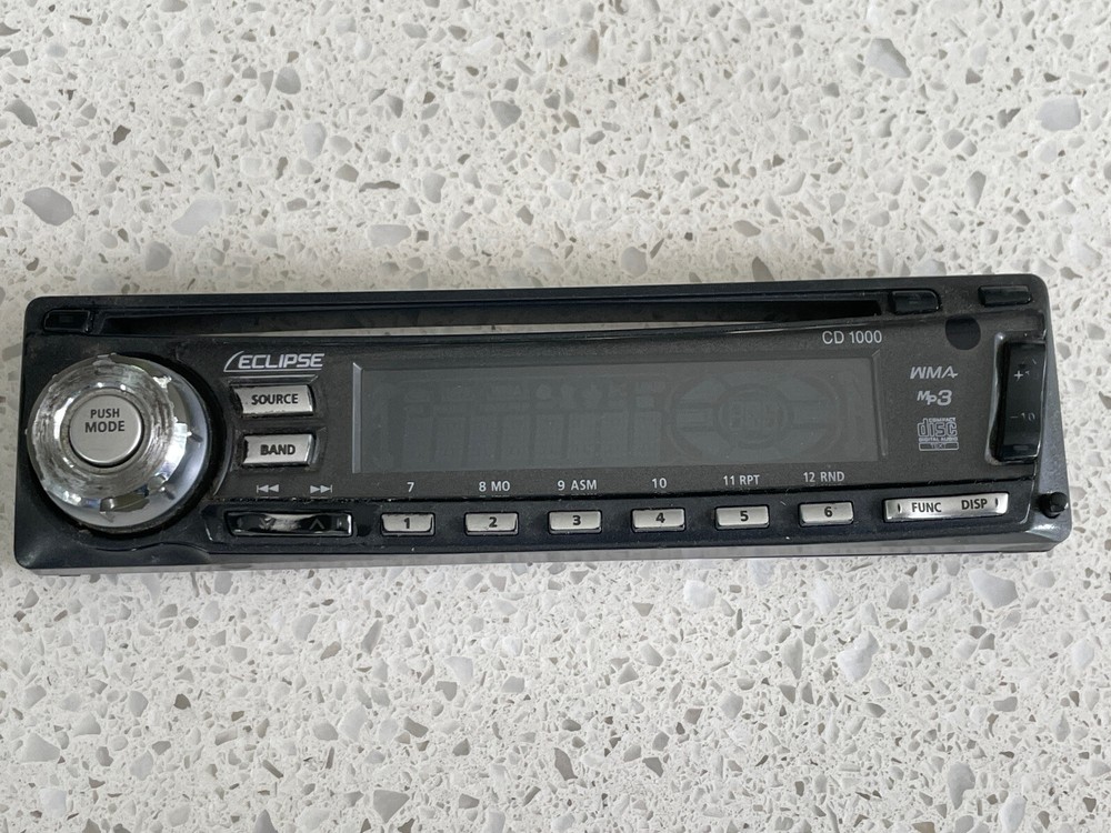 ECLIPSE CD1000 CAR STEREO FACEPLATE ONLY ECLIPSE CD1000 FACEPLATE OEM🟠