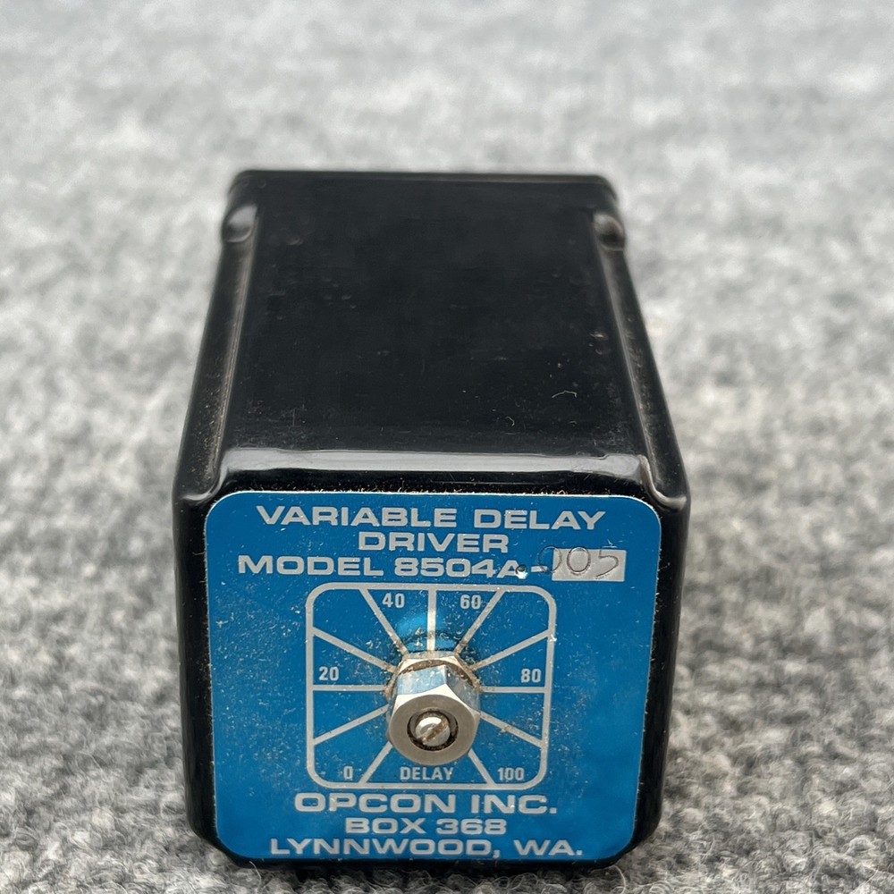 Opcon 8504A-005 Variable Delay Driver Relay New Other