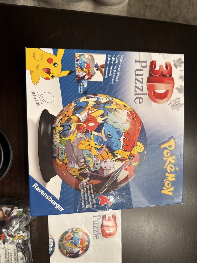 Ravensburger Pokemon 3D Puzzle Open Box