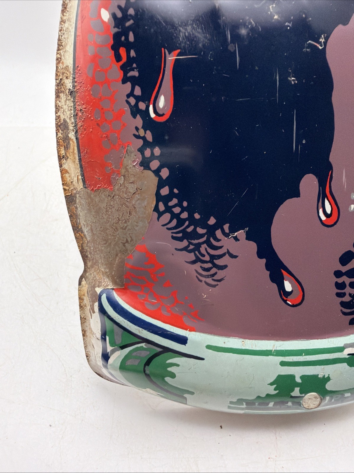 Original Nugrape Bottle Advertising Sign