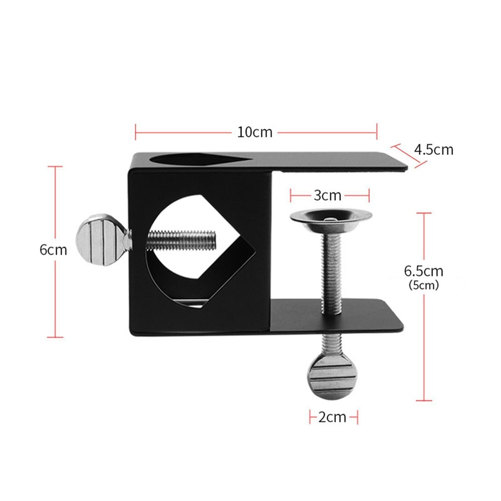Table Pole Clamp Universal Deck Clamp Boat Umbrella Mount