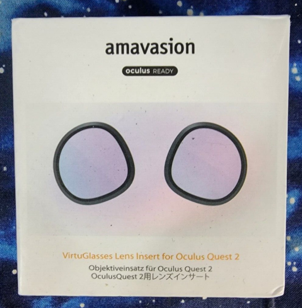 Amavision Virutglasses Lens insert for Oculus Quest 2