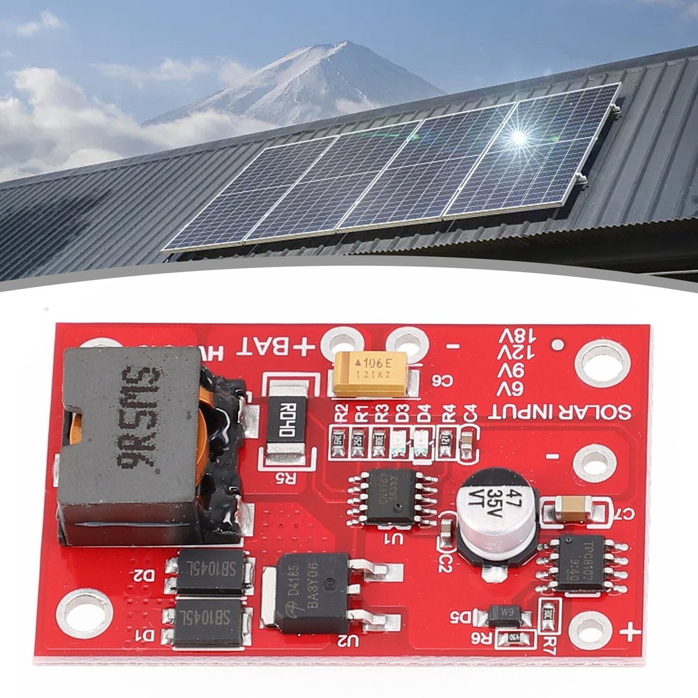 For MPPT Solar Panel Controller Charging Module For 12V Acid Battery Charger 3A