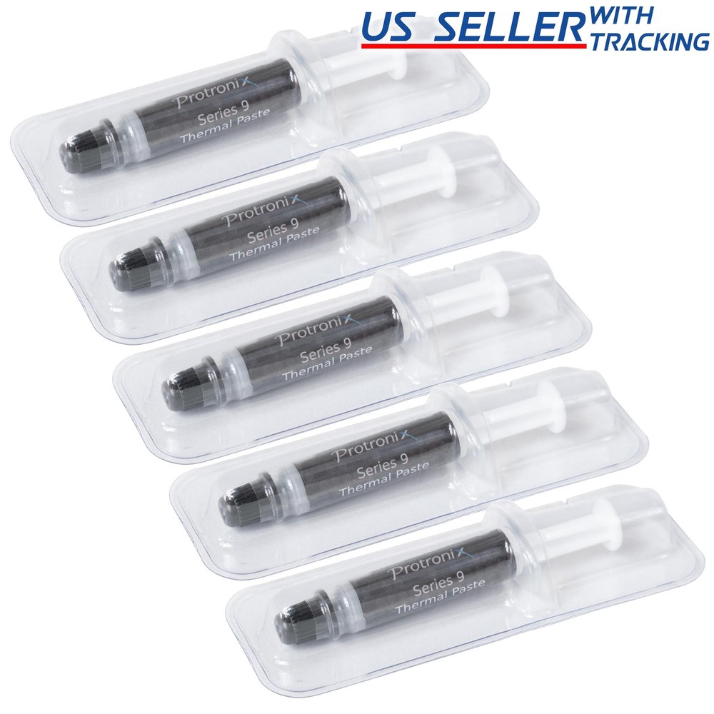 (5-Pack) Extreme Performance Thermal Compound Paste CPU GPU LED Heatsink Syringe