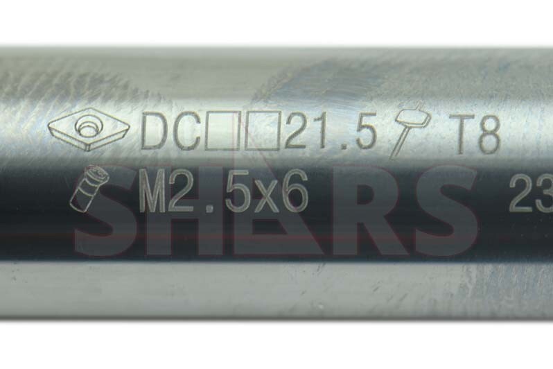 SHARS 1/2" RH SDUCR Coolant Through Indexable Solid Carbide Boring Bar DCMT S]