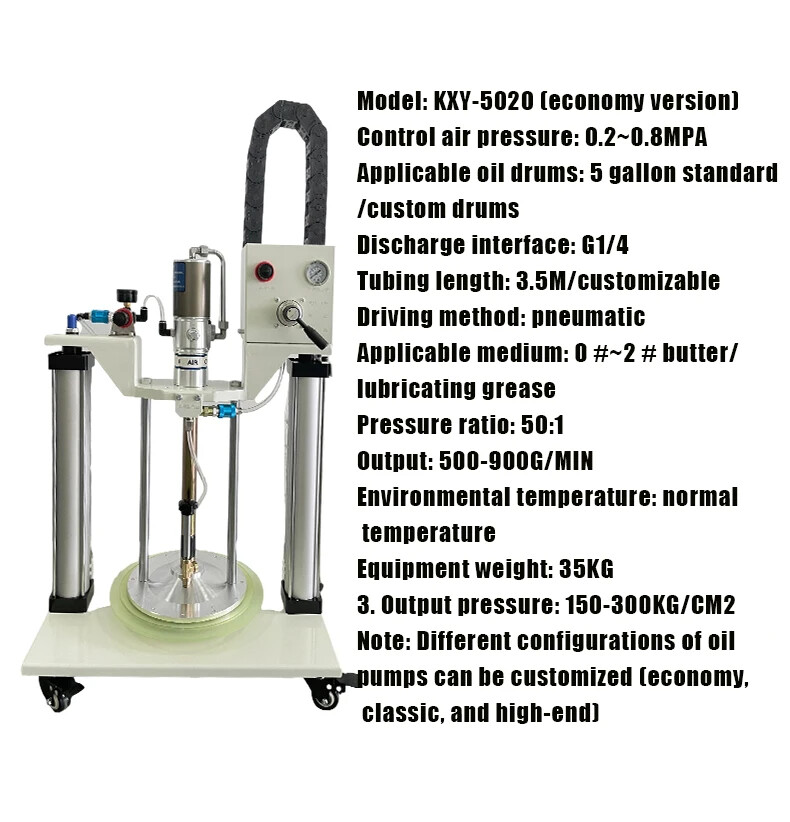 Pneumatic Quantitative Butter Machine Double Column Filling Oiling Machine