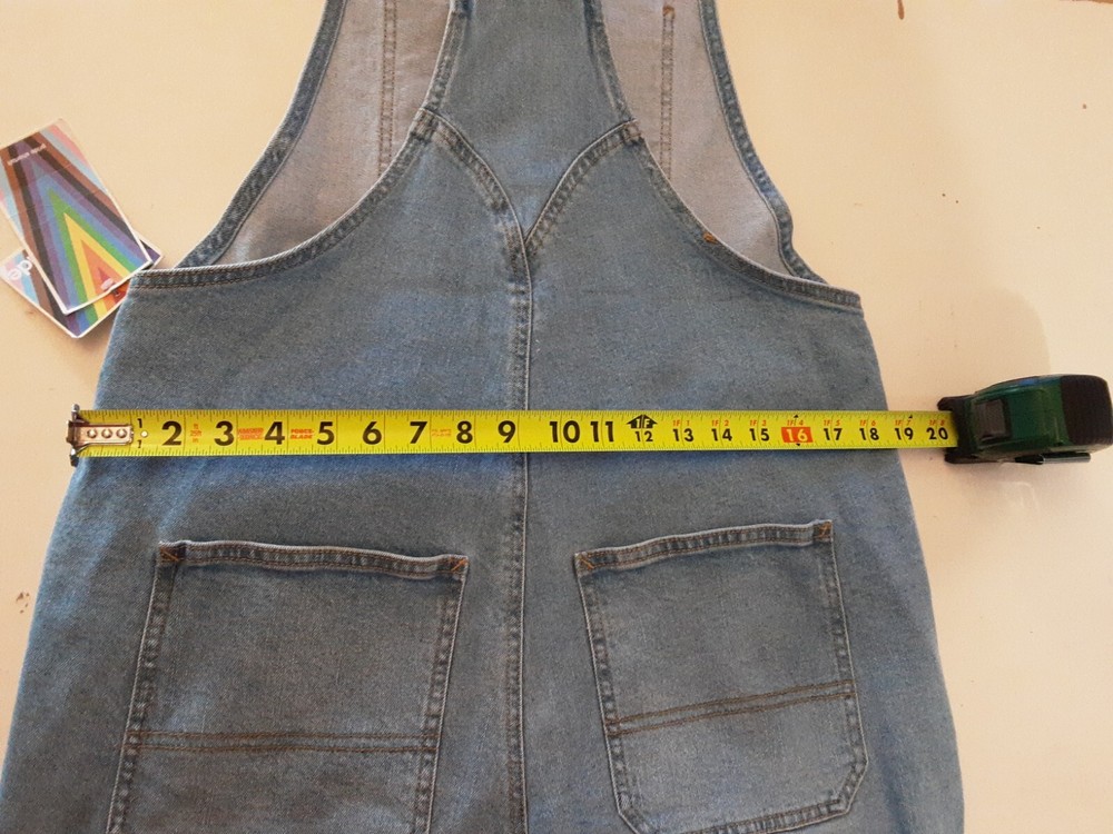 Target PRIDE RAINBOW Shortalls, Light Wash Overalls - Medium
