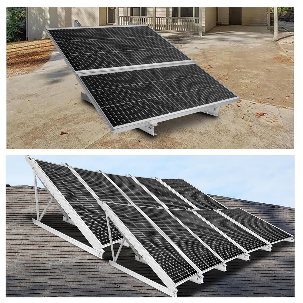 45in Adjustable Solar Panel Mount Brackets for 100-400 Watt Solar Panel,with ...