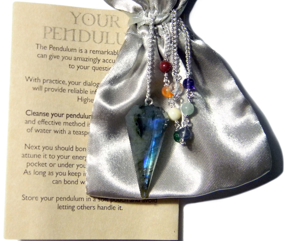 Labradorite Chakra Pendulum