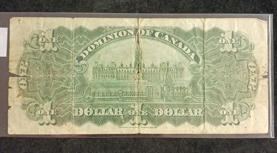 1911 Canada $1 Dollar