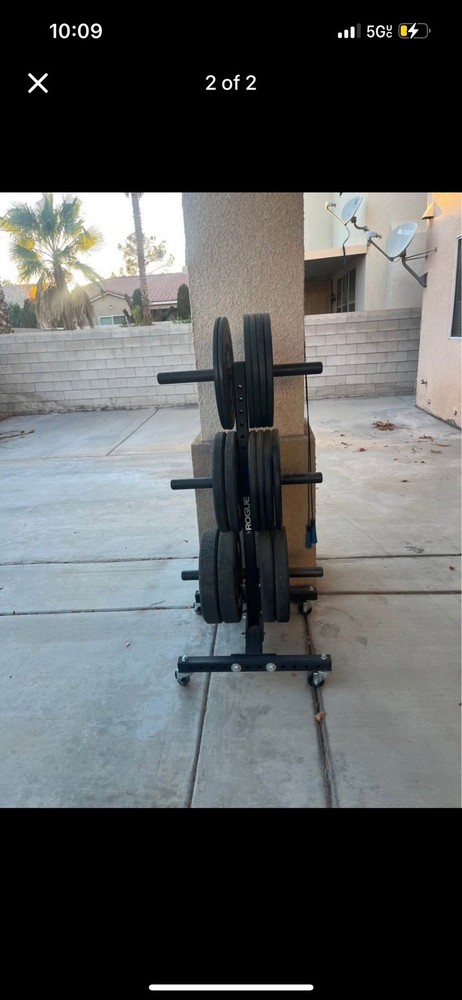 bench/squat Cage used