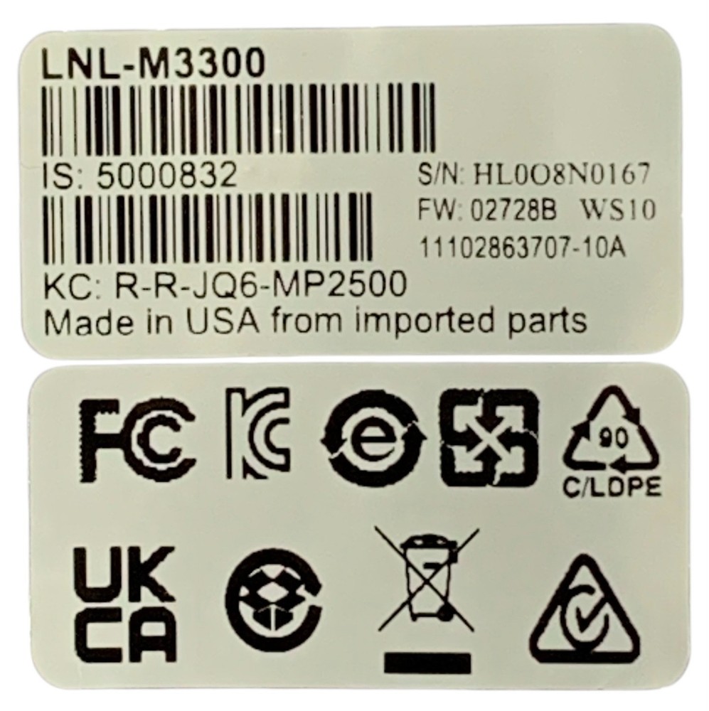 Lenel S2 LNL-M3300 Intelligent System Controller