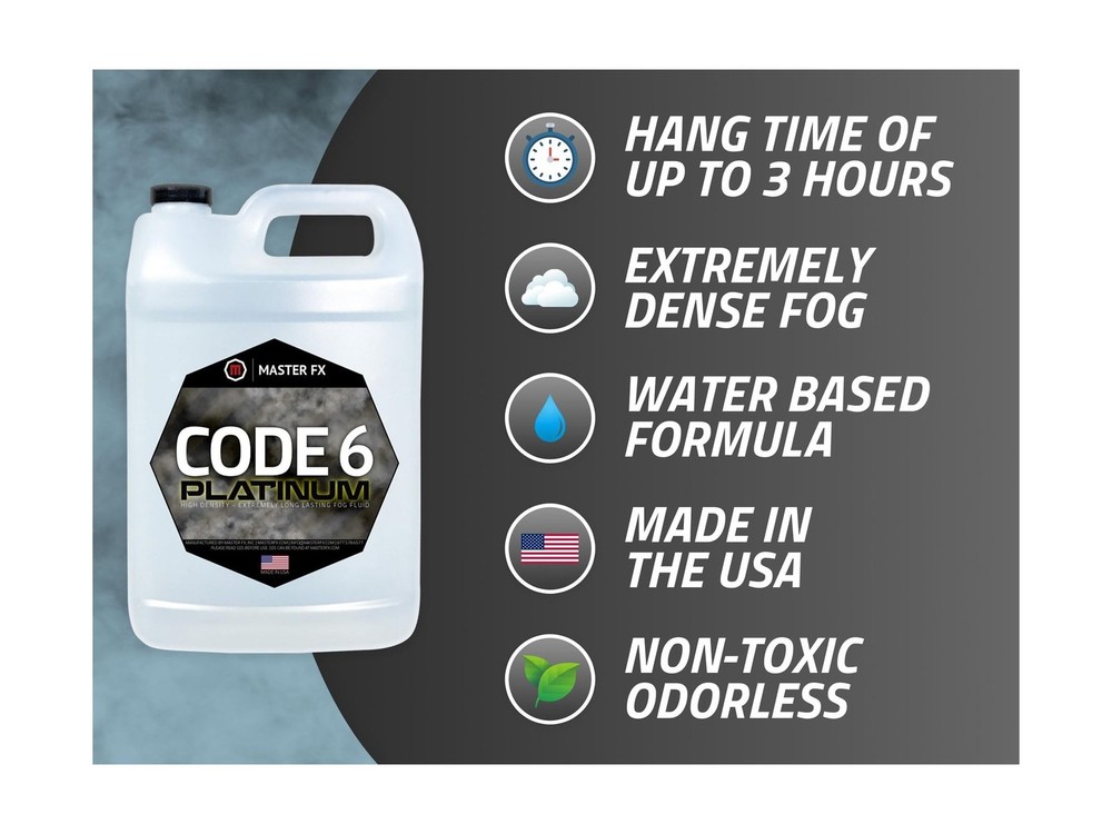Code 6 Platinum - Extreme High Density - Extremely Long Lasting - HDF Organic...