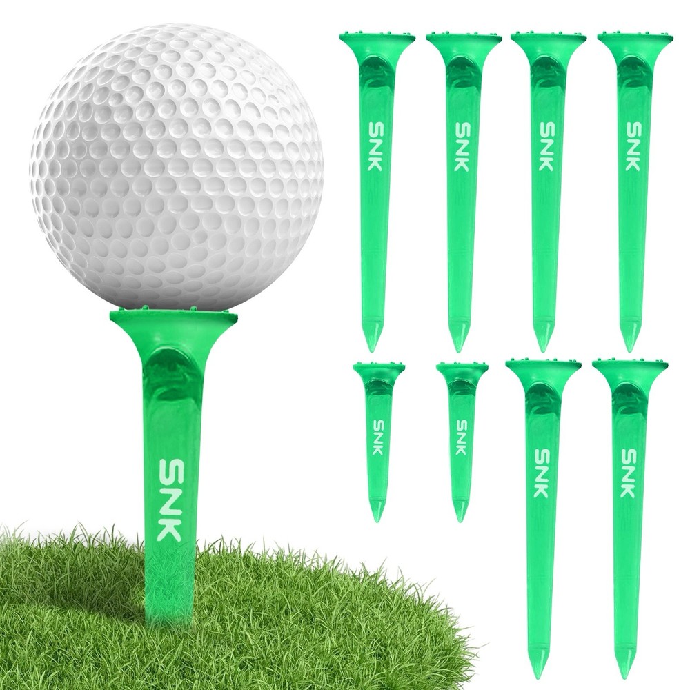 SNK Golf Tees (3 Pack-21pcs) – Virtually Unbreakable Plastic – Long Drive