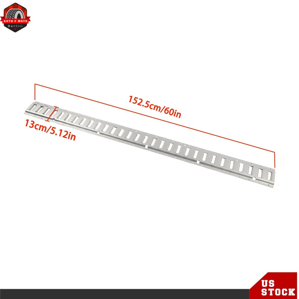 For Trailers Trucks Van Galvanized Steel 6 Pack 5' E Track Tie Down Rail System