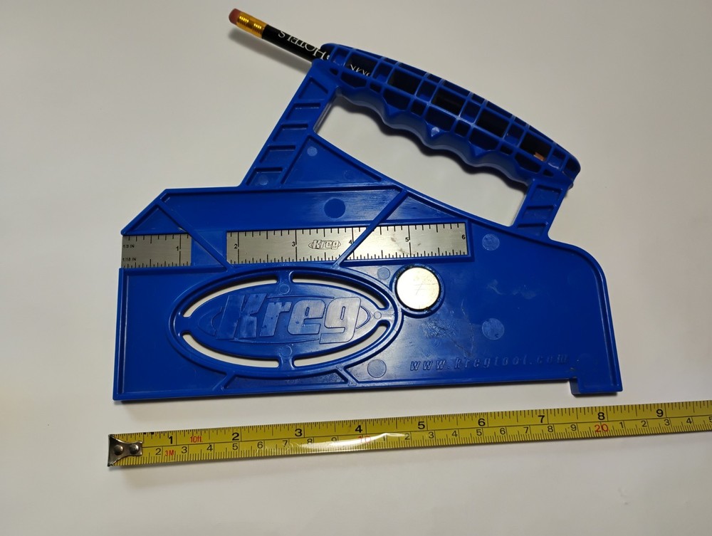 Kreg Multi Purpose Push Stick with Depth Gauge Kreg