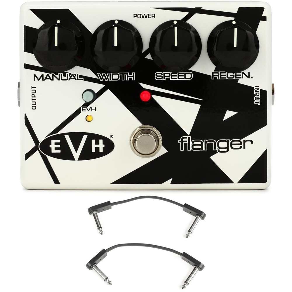 MXR EVH117 Eddie Van Halen Flanger Pedal with EBS Patch Cables