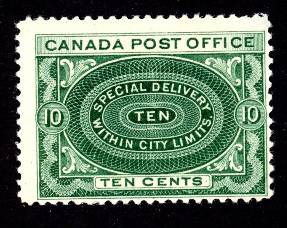 Canada E1 MH 1898