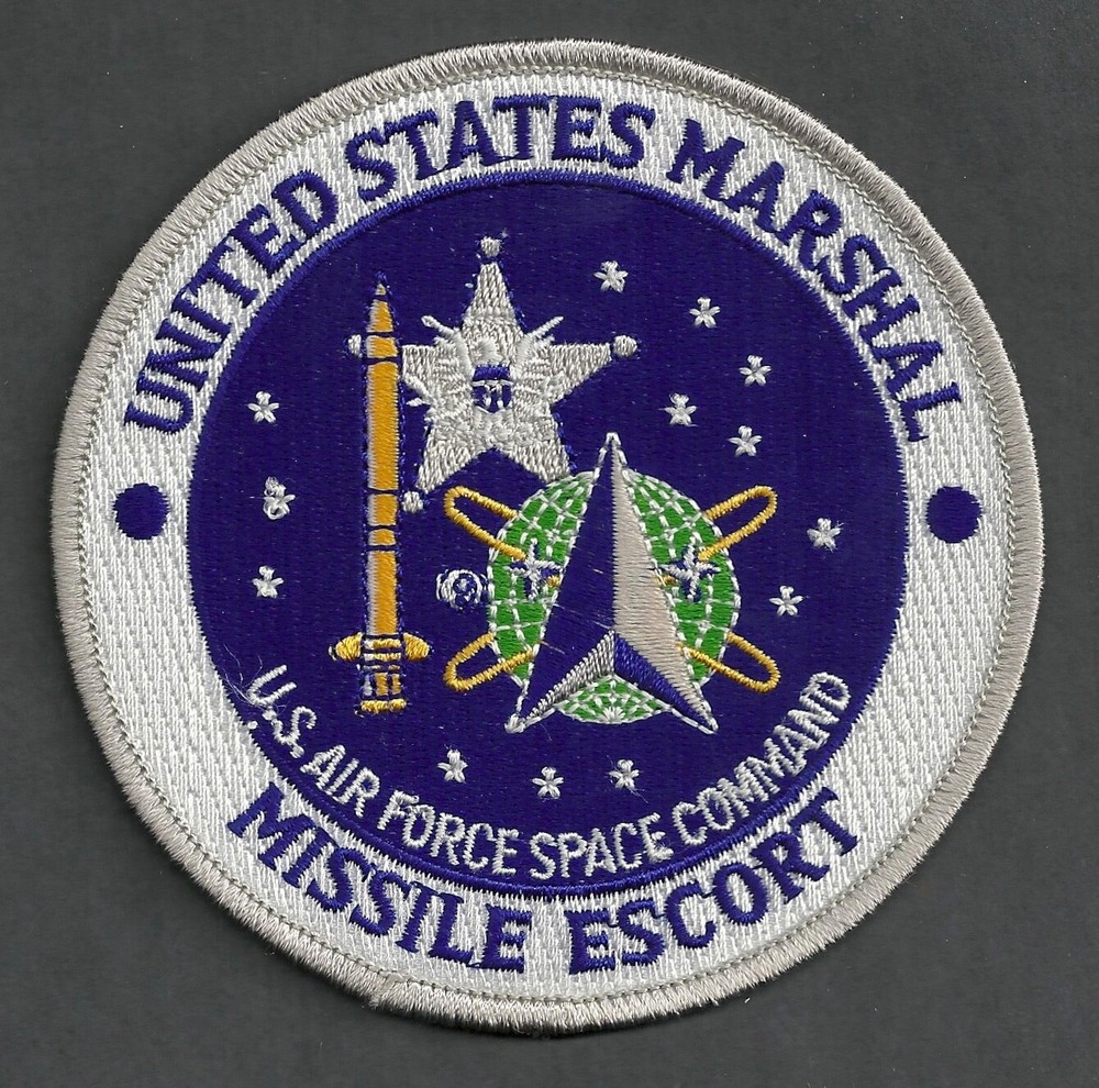 U. S. MARSHAL SERVICE MISSILE ESCORT PATCH