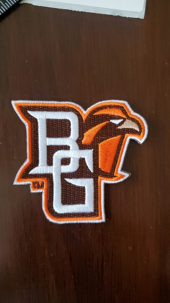 Bowling Green Falcons Patch. Embroidered. Iron On Backing 3"x3"