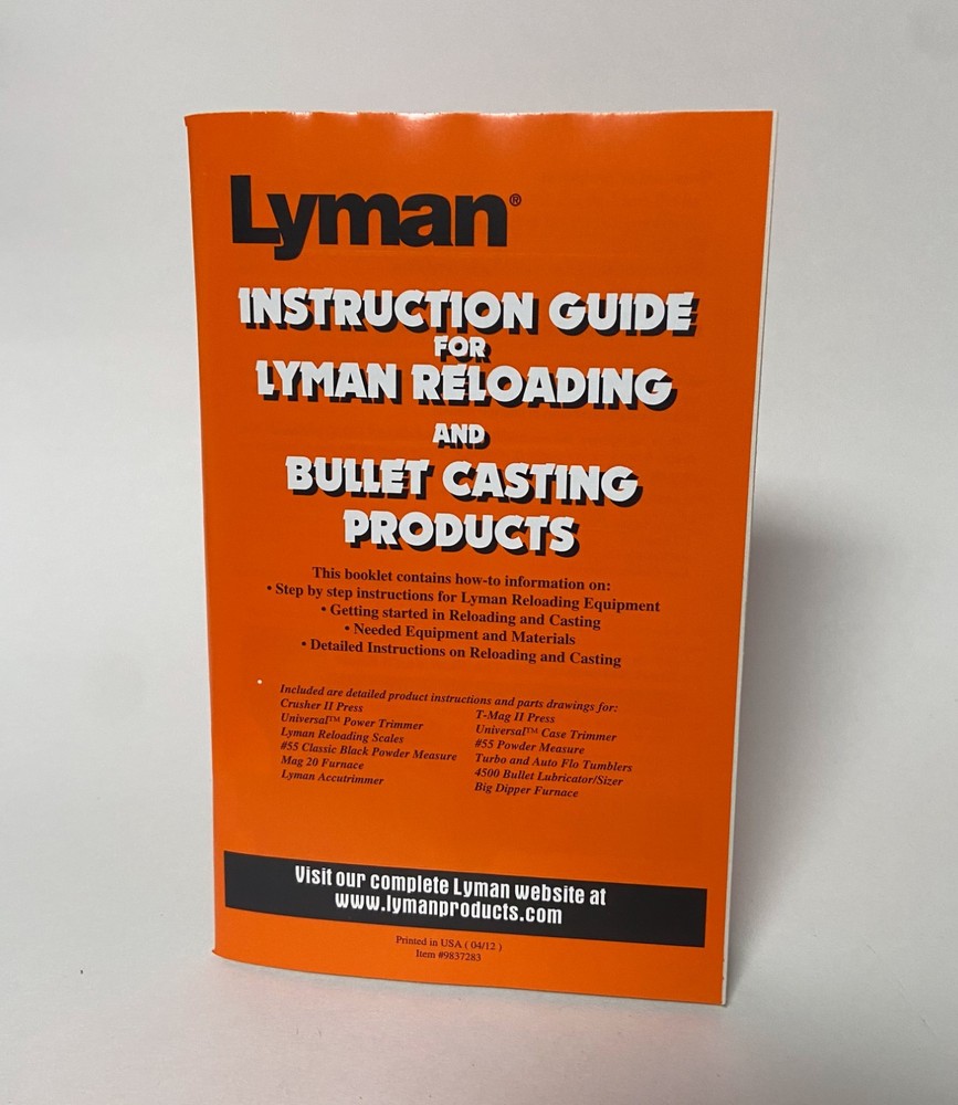 Lyman Universal Case Trimmer & 9 Pilots 7862003