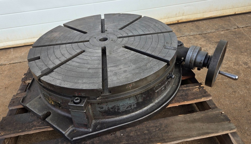 Troke 25"  Horizontal Rotary Table Model R-25