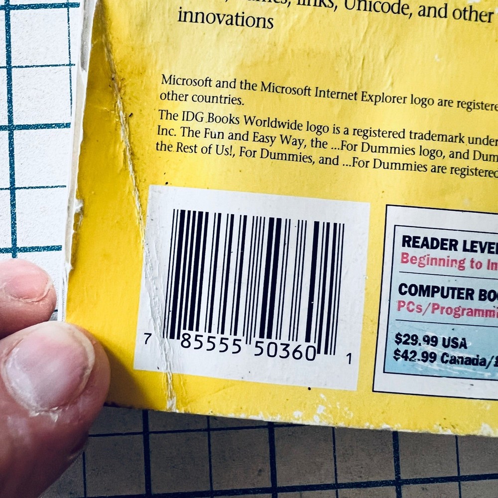 XML For Dummies Reference Guide 1997 with CD-ROM IDG Websites Vintage Computing