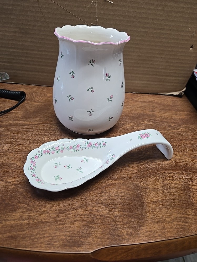 Vase and Resting Spoon