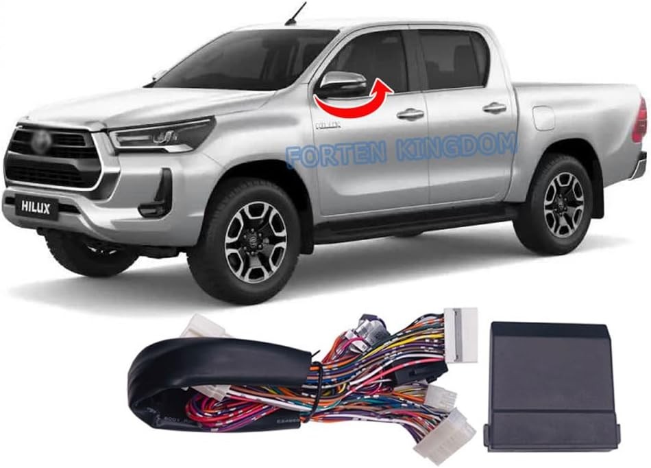 Intelligent Auto-Fold Side Mirrors Control Module Kit for Hilux 2017-2024 |