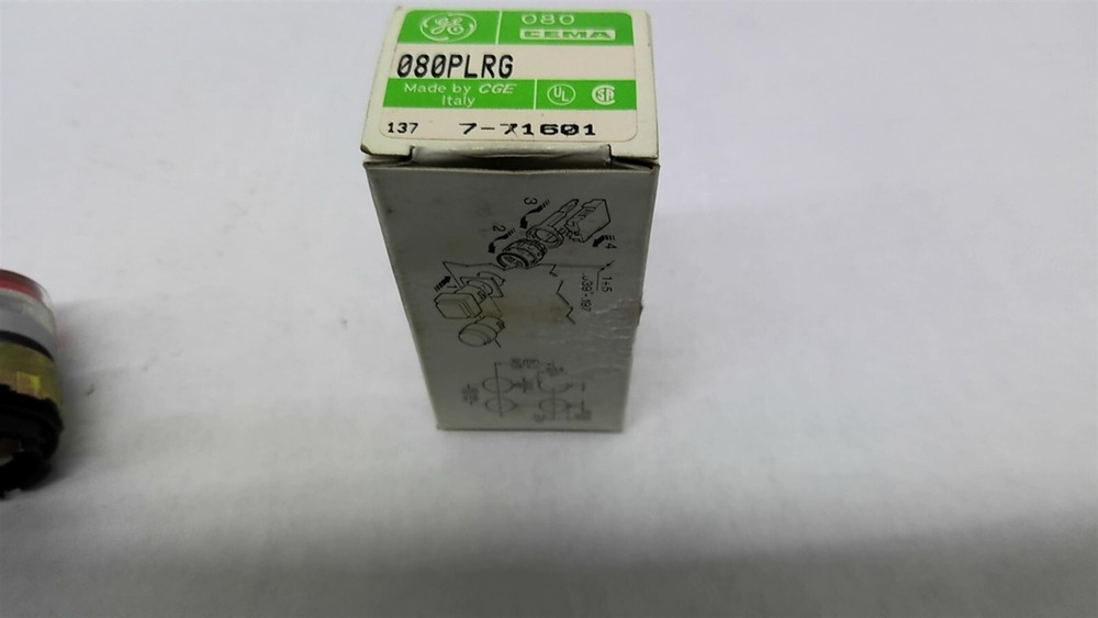 General Electric 080PLRG Pushbutton