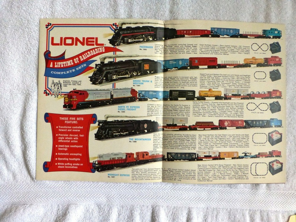 LIONEL 1970 CATALOG, MINT CONDITION