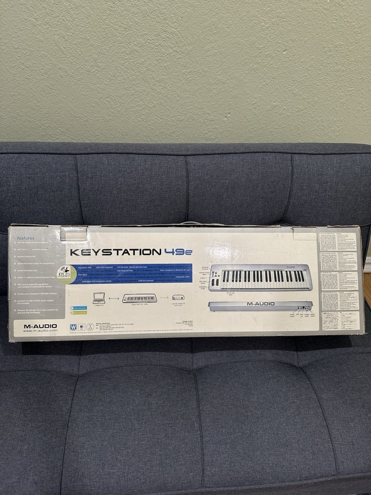 M-Audio Keystation 49e 49-Key USB MIDI Keyboard Controller Pitch Modulation