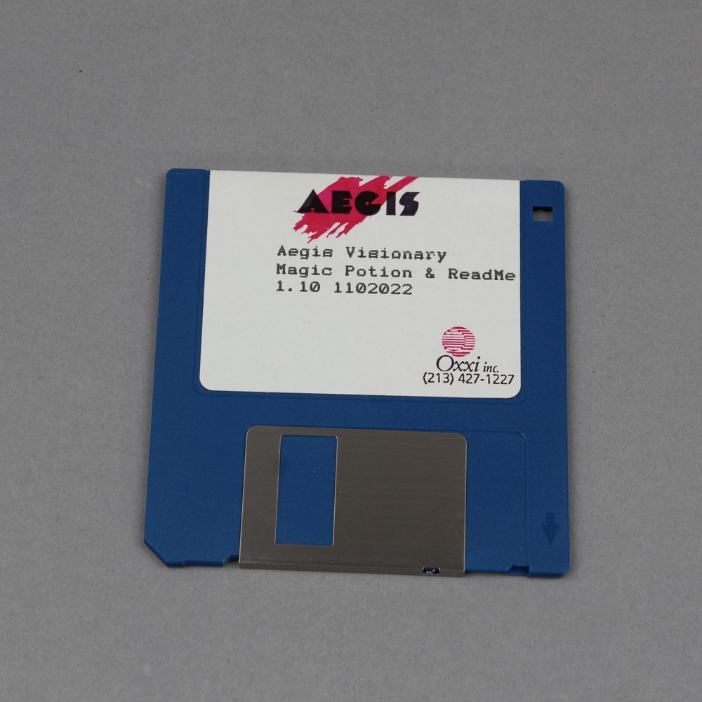 Aegis Visionary D&D Style Game Development Software for Commodore Amiga 3.5"