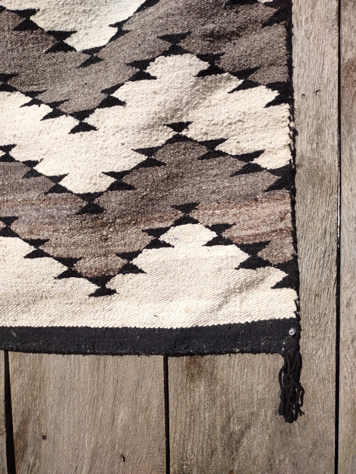 Navajo Rug Antique Native American Indian Blanket JB Moore 1920 58 x 45