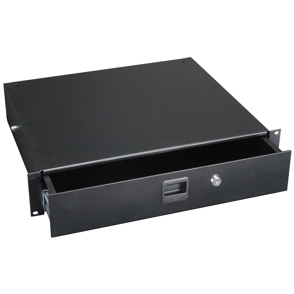 Penn-Elcom 3232LK Locking Rack Drawer 2U 2 Space