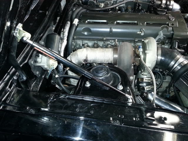 Mitsubishi Starion Conquest Hood Strut Kit Hood Prop Elimination- by Motocam