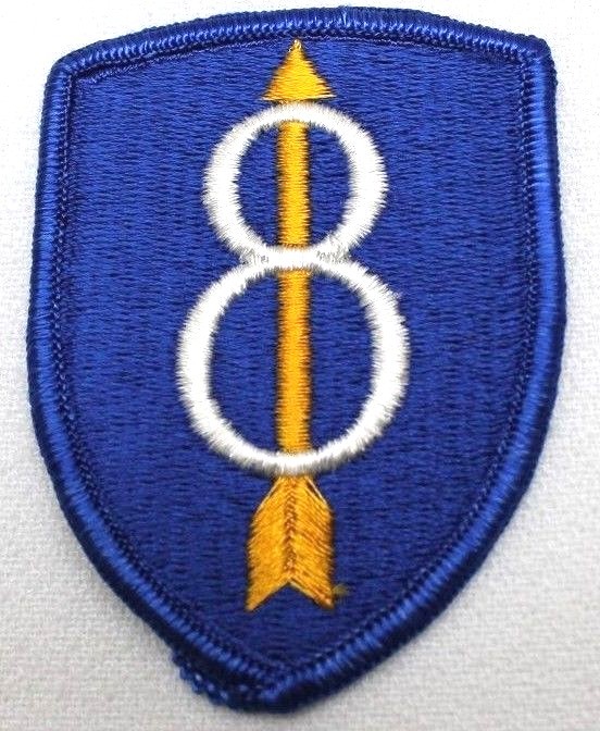 US Army 8th Division Patch CMD Pathfinders Patch Color new P2236