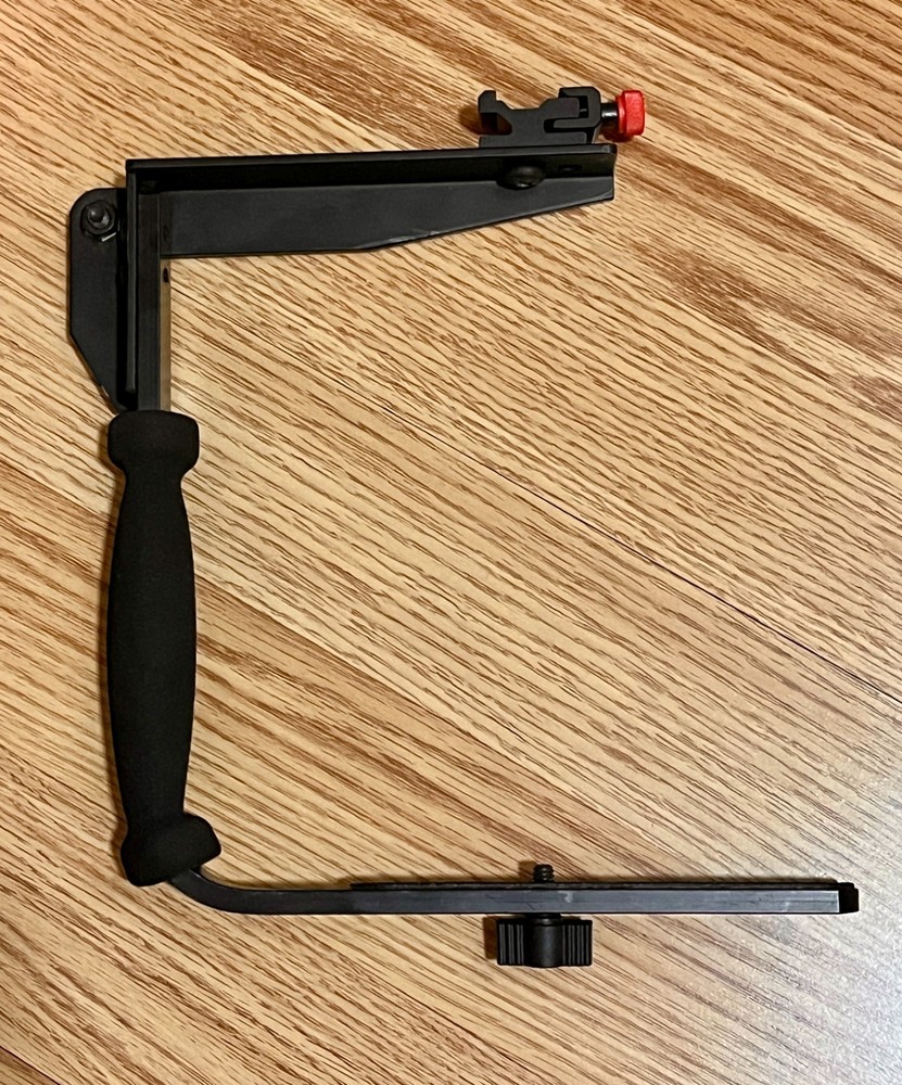 Stroboframe Camera and Flash Bracket Adjustable Handheld Off-Camera Flash Mount