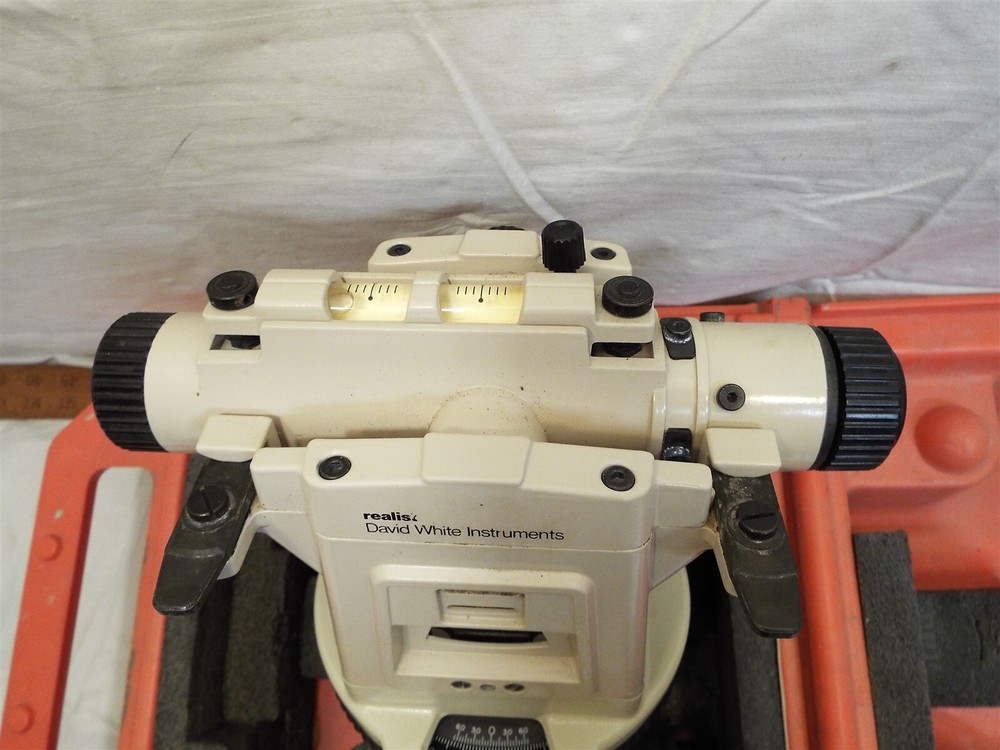 Realist David White Instruments LT8-300 Level Transit Surveying Scope Level Case