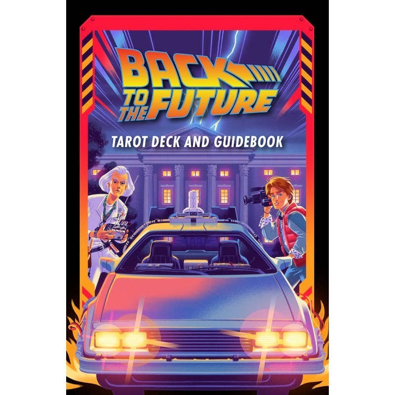 Back To The Future Tarot Deck And Guidebook 80s Sci Fi Movie - AUTHENTIC DECK