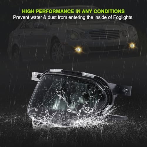 Fog Lights for Mercedes-Benz E280 E300 E320 E350 E500 E550 E55 AMG All Smoke
